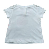 Liu Jo T-Shirt Tinta Unita con Stampa per Neonata HA1080J5003 BIANCO LIU JO 