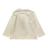 LE BEBE' shirt girocollo tinta unita con stampa Bianco per Neonato LBB5183 BIANCO LE BEBE' 