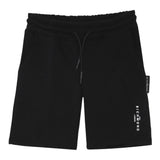 John Richmond Bermuda Tuta Tinta Unita con Logo per Bambino RBP35009BE NERO JOHN RICHMOND 