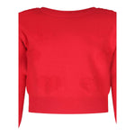 FUN & FUN maglia gircollo tinta unita con cuori Rosso per Neonata FBSW00067N ROSSO FUN & FUN 