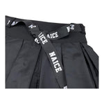 NAICE gonna tinta unita con cintura logata Nero per Bambina 23969 NERO NAICE 