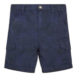 Guess Bermuda Tinta Unita con Girovita Regolabile per Neonato N3GD12WFCB0N BLU GUESS 