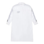 DIESEL abito modello camicia tinta unita con logo Bianco per Bambina J01939 BIANCO DIESEL 