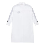 DIESEL abito modello camicia tinta unita con logo Bianco per Bambina J01939 BIANCO DIESEL 