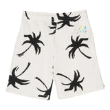 Barrow Kids Bermuda Sweatshirt Plain With Contrast Prints Cream For Boys