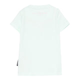 John Richmond T-Shirt Girocollo Tinta Unita con Stampa per Neonata RIP25002TSXXXX VERDE ACQUA JOHN RICHMOND 