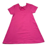 Emc Abito Tinta Unita con Stampa 'Minnie' per Bambina WA0033 FUXIA EMC 
