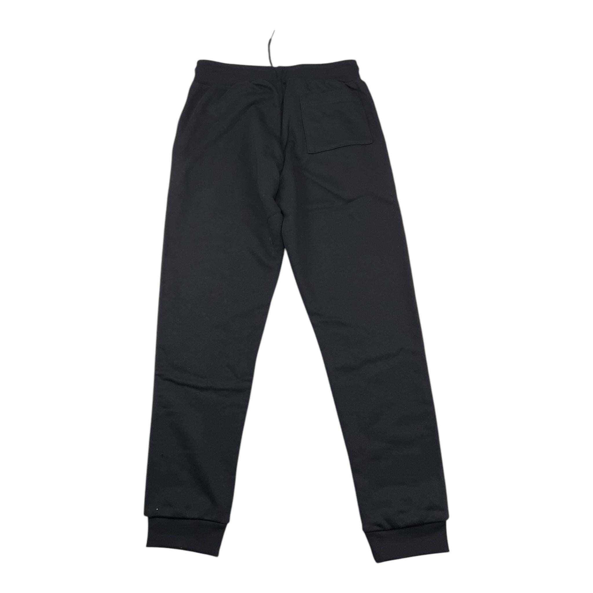 STARTER pantalone tuta tinta unita con stampa in contrasto Nero per Bambino 1318 NERO STARTER 
