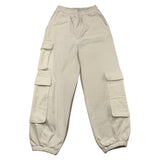 NAME.IT pantalone tuta tinta unita con tasconi Bianco per Bambino 13232596 BIANCO NAME.IT 