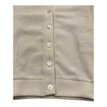 M+E' Cardigan Tinta Unita Scollo A V per Bambino UEM0574 PANNA M+E' 