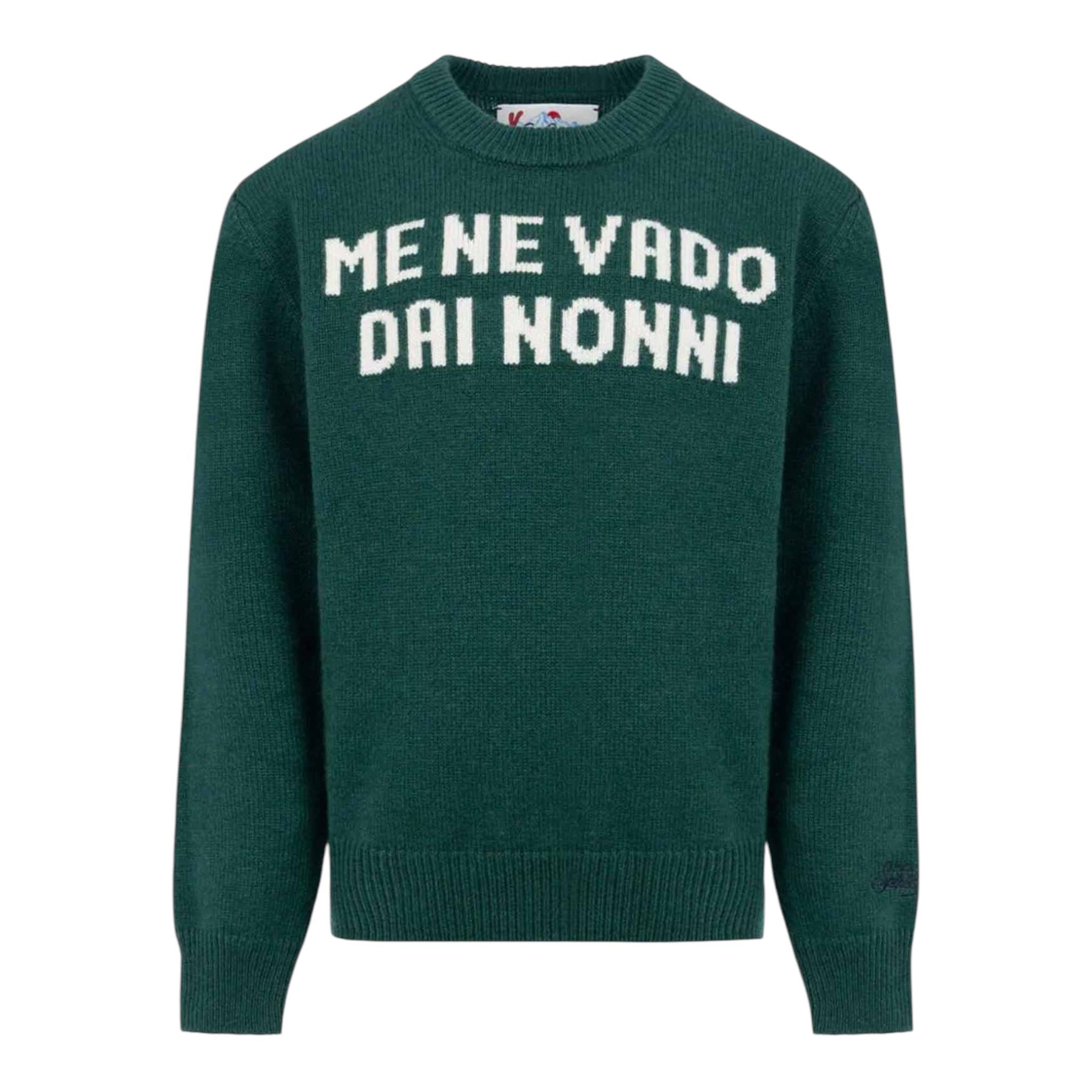 SAINT BARTH maglia girocollo tinta unita con stampa Verde per Bambino DOU0001 VERDE SAINT BARTH 