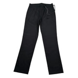 Daniele Alessandrini Pantalone Tinta Unita con Girovita Regolabile con Catena per Bambino 1235P11722 NERO DANIELE ALESSANDRINI 