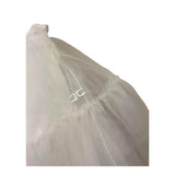 Elisabetta Franchi Abito Giromanica Tinta Unita con Tulle per Neonata ENAB039 BIANCO ELISABETTA FRANCHI 