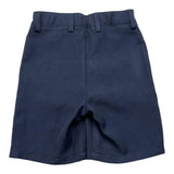 Daniele Alessandrini Bermuda Solid Color With Adjustable Waistband Blue For Boys