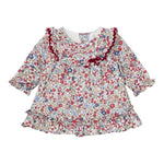 MAYORAL abito tinta unita con fantasia fiori Bianco per Neonata 2887 BIANCO MAYORAL 