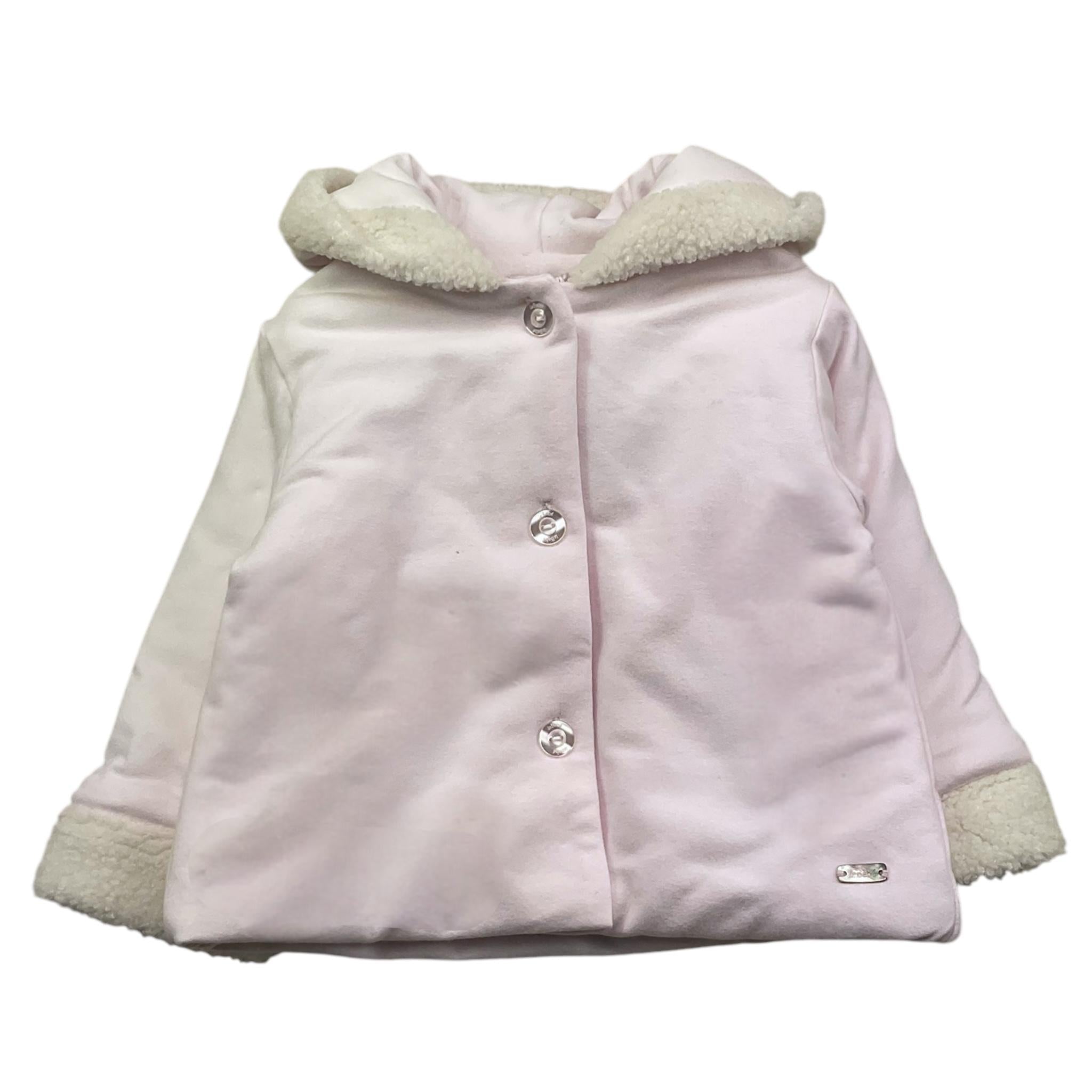 LE BEBE' giubbino tinta unita con cappuccio Rosa per Neonata LBG6164 ROSA LE BEBE' 