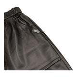 LIU JO pantalone in ecopelle tinta unita con elastico in vita Nero per Bambina GF4056X NERO LIU JO 