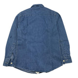 NUPKEET camicia manica lunga tinta unita Blu per Bambino 21NK069 BLU NUPKEET 