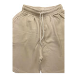 Play Up Bermuda Solid Color With Elastic Waist Beige For Boys