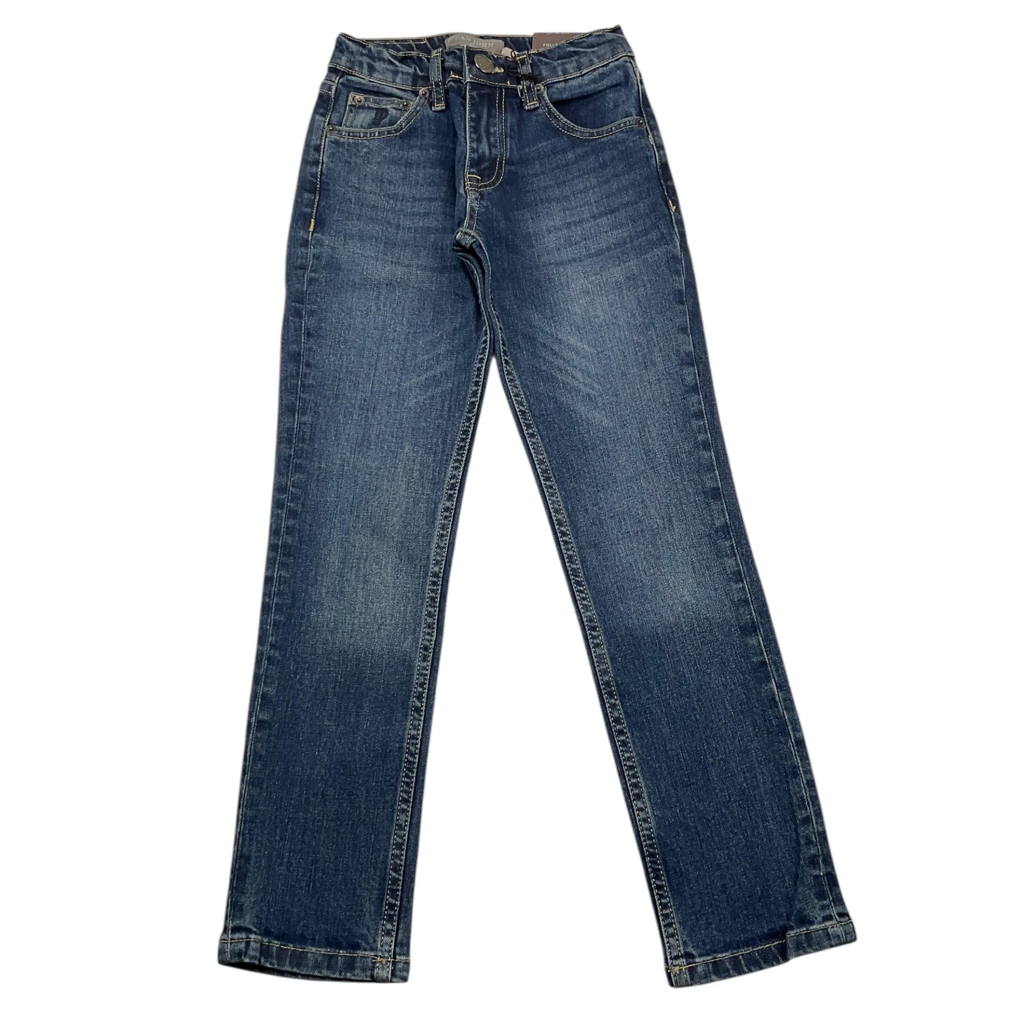 DAN JOHN jeans tinta unita con girovita regolabile Blu per Bambino PTD5309J BLU DAN JOHN 