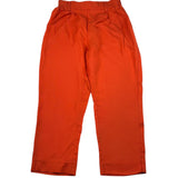 Gaia Pantalone Tinta Unita con Elastico In Vita per Bambina EJSJUEJU ARANCIONE GAIA 