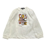 NEVER TOO shirt girocollo tinta unita con stampa Bianco per Neonato NT2202NN BIANCO NEVER TOO 