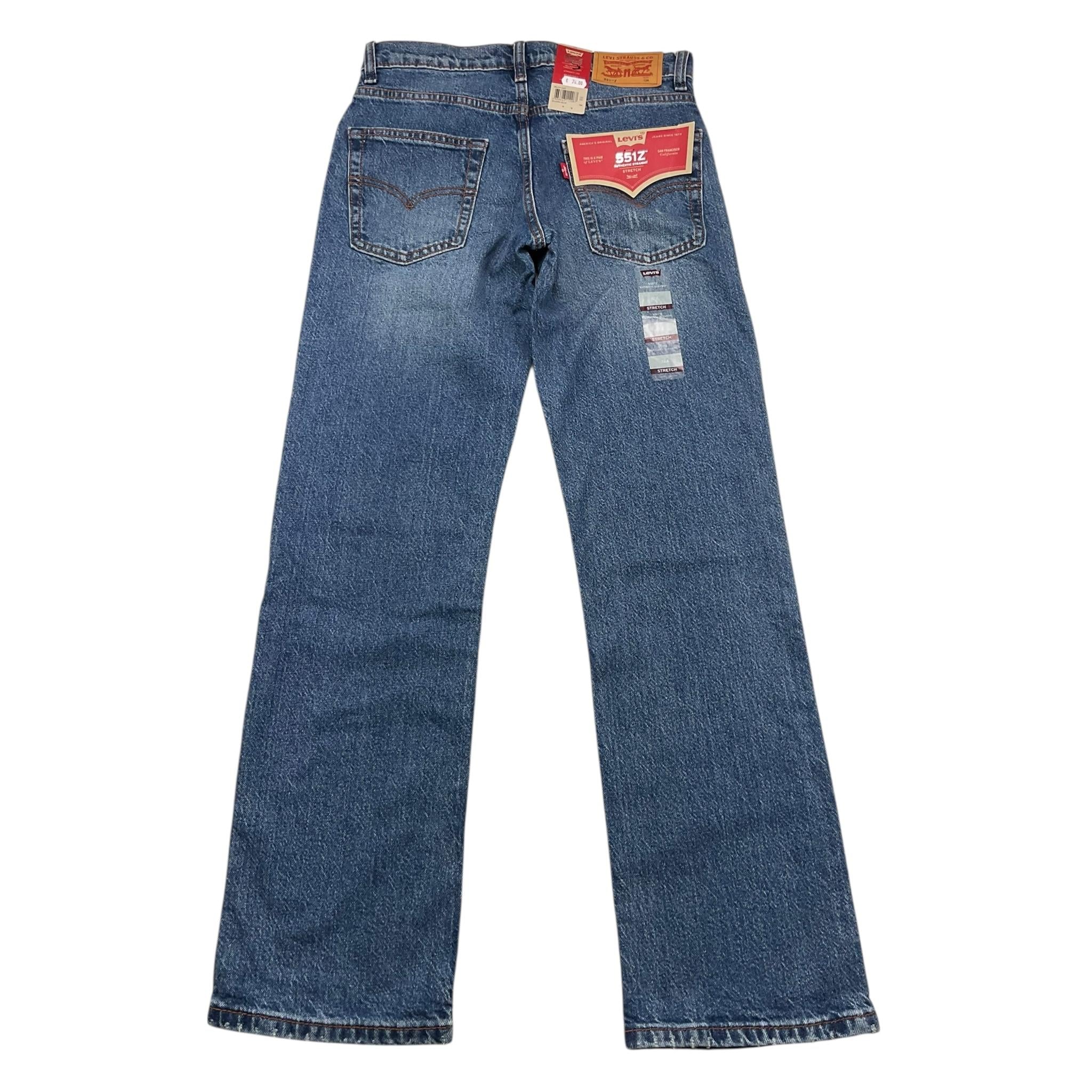 LEVI'S jeans tinta unita con girovita regolabile Azzurro per Bambino 9EL231X AZZURRO LEVI'S 