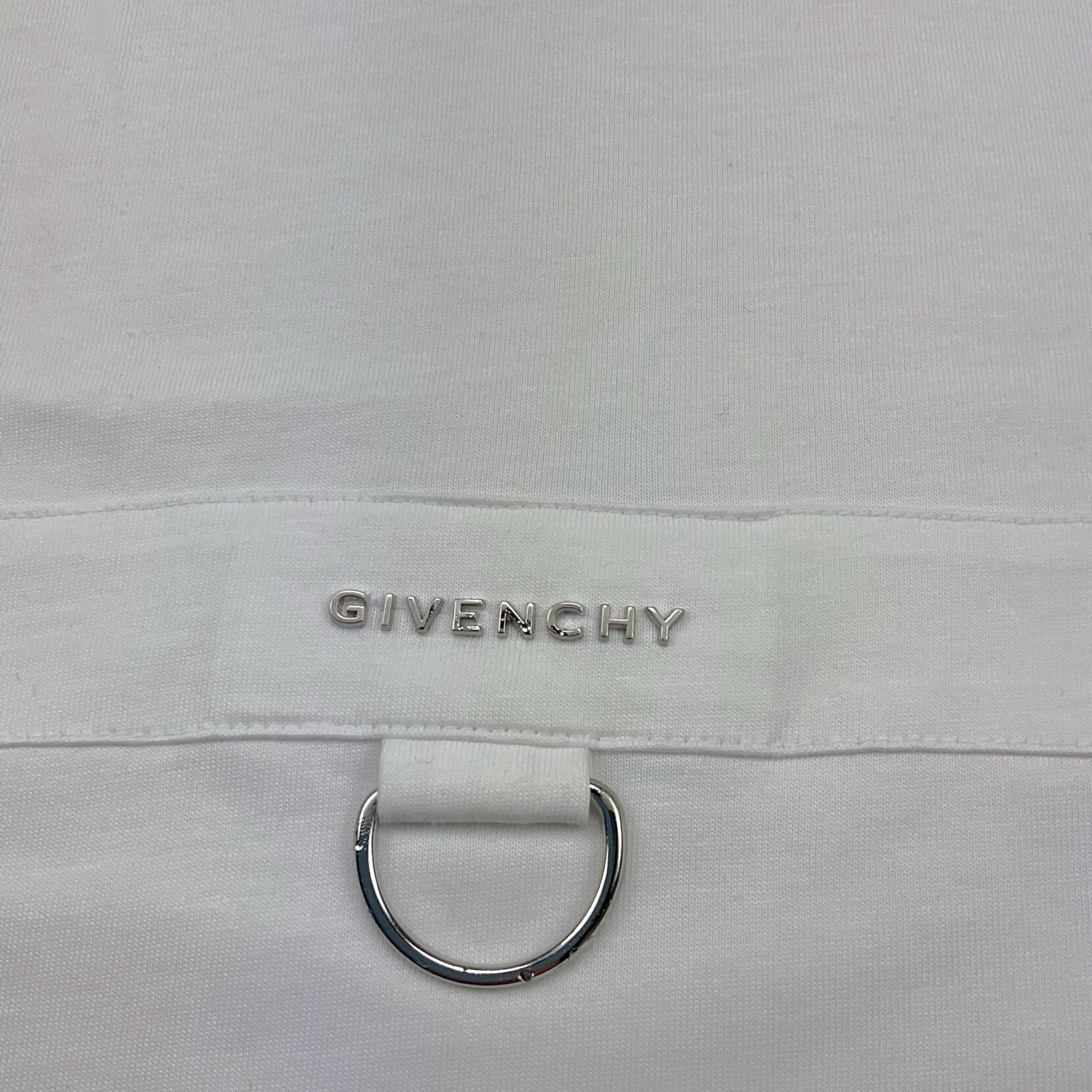 Givenchy T-Shirt Tinta Unita con Logo per Bambina H30552 BIANCO GIVENCHY 