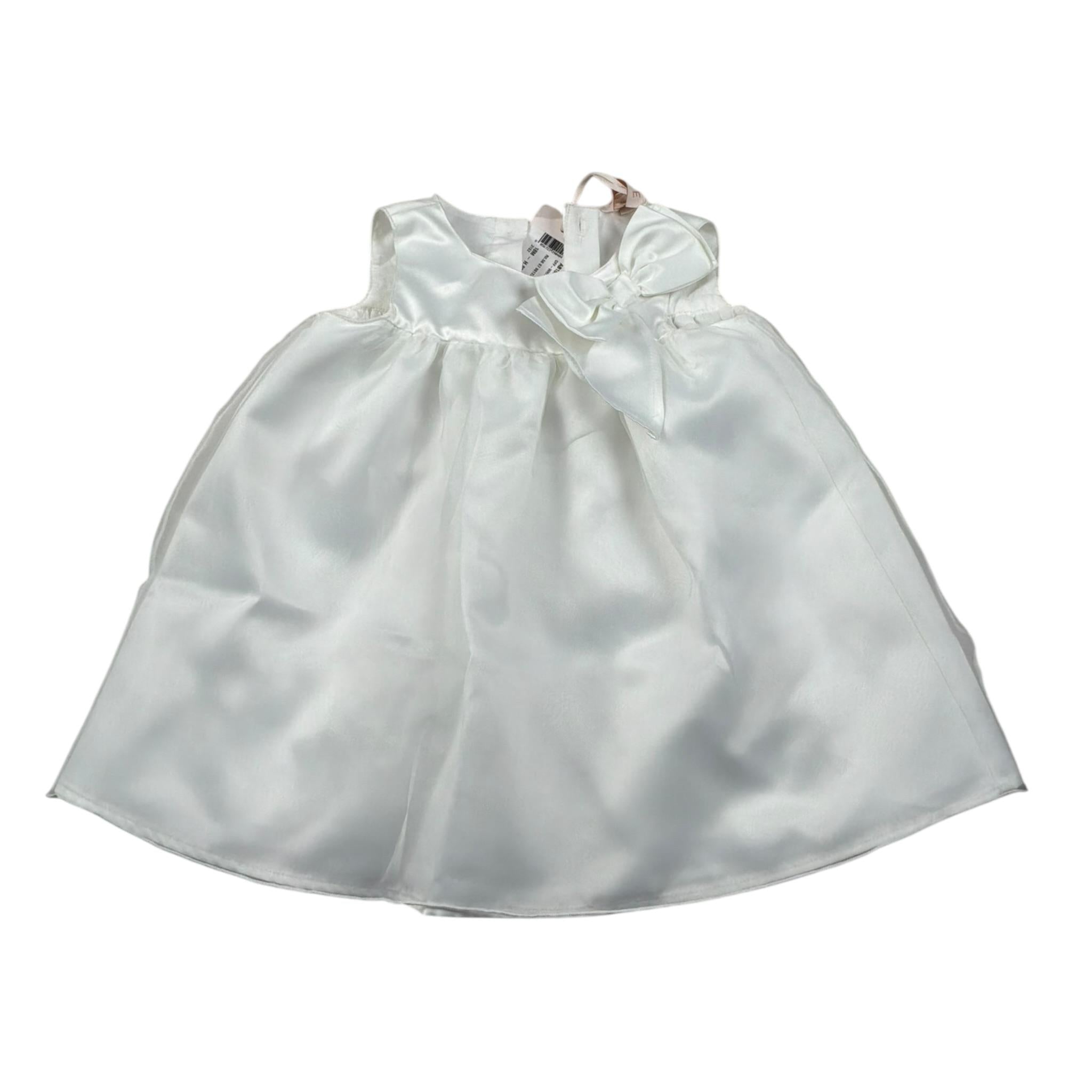 Please Abito Giromanica Tinta Unita per Neonata AB18310G73 BIANCO PLEASE 