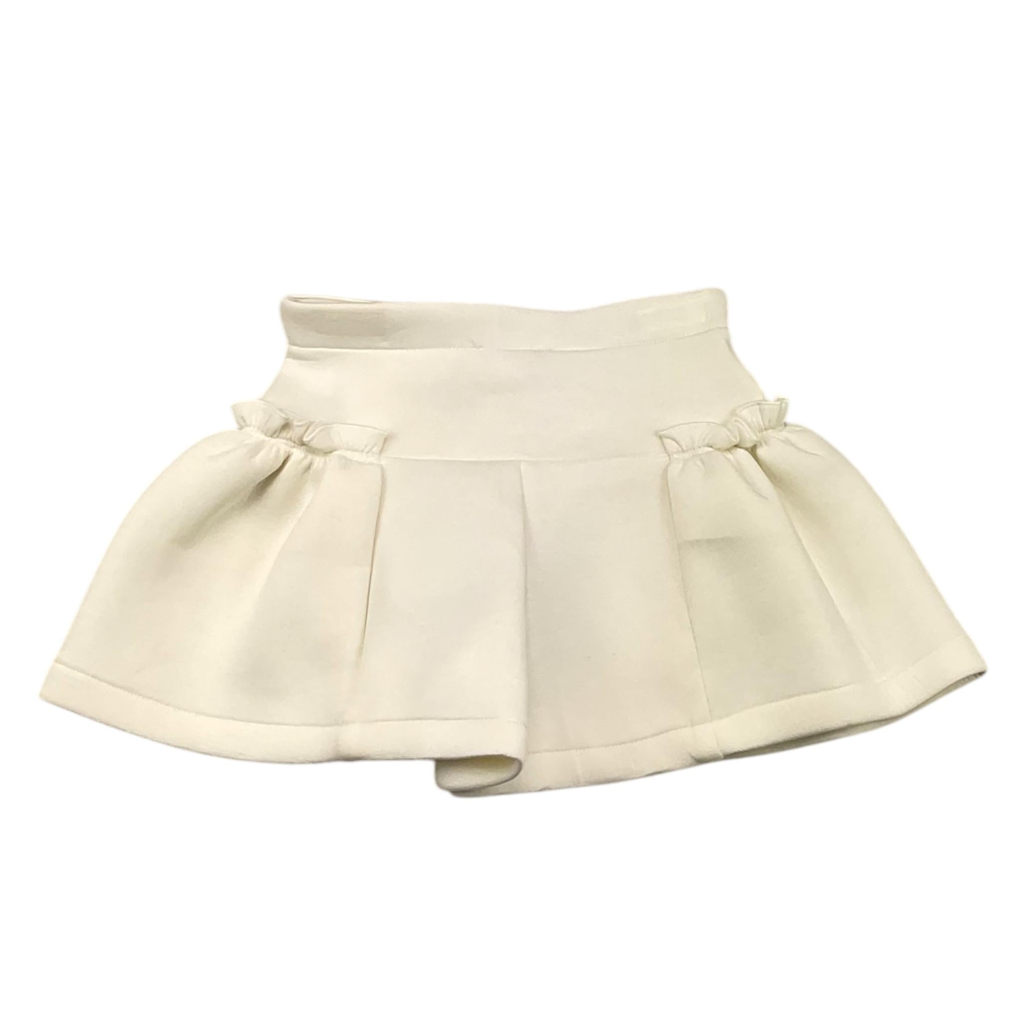 LIU JO gonna tinta unita con fiocco in contrasto Panna per Neonata KF4140N PANNA LIU JO 