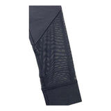 Burberry Black Sheer Solid Color Leggings for Girls