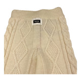 MSGM pantalone tinta unita in magliap Panna per Bambina F3MSJGPA21 PANNA MSGM 