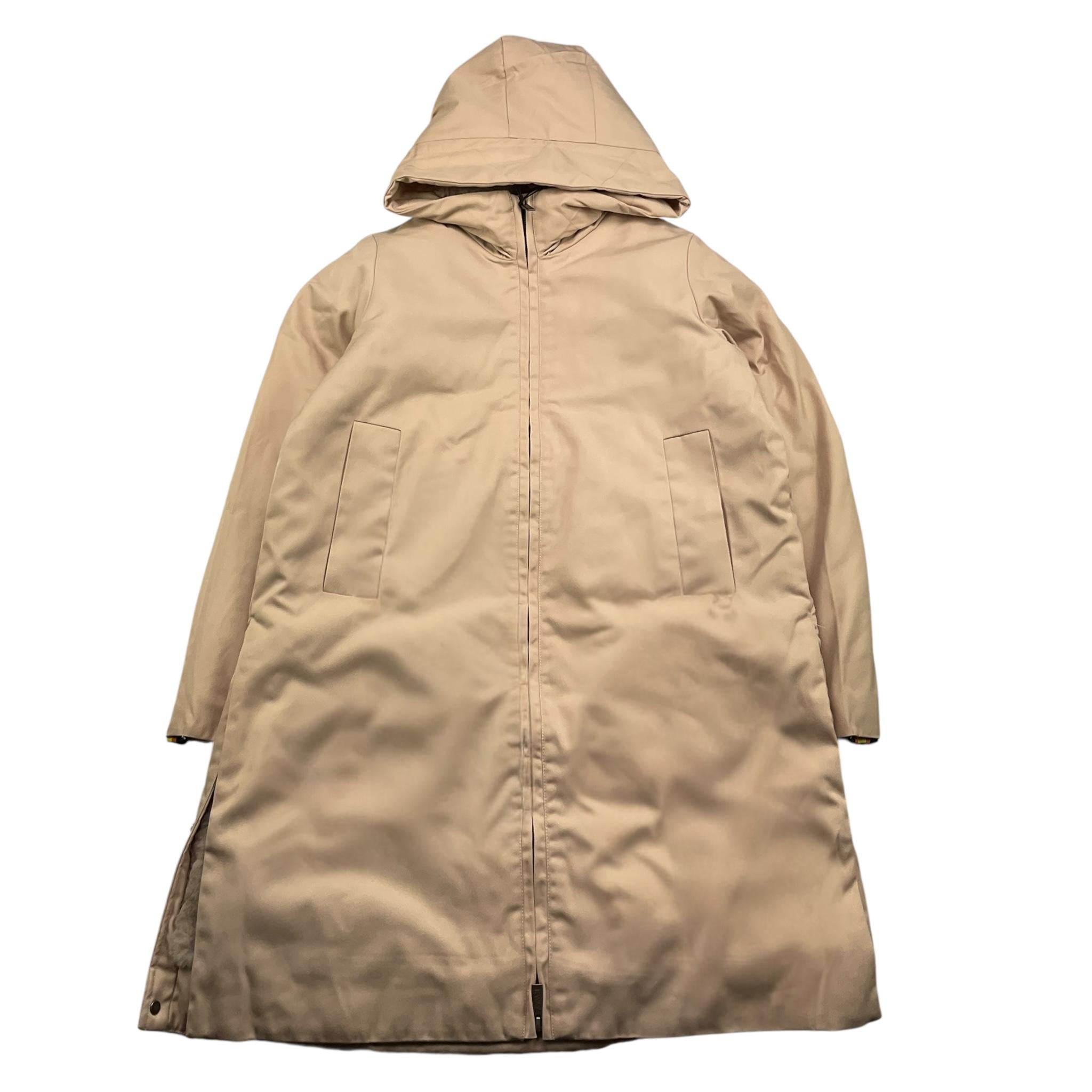 K-WAY giubbino tinta unita cn cappuccio Beige per Bambina K6128NW BEIGE K-WAY 