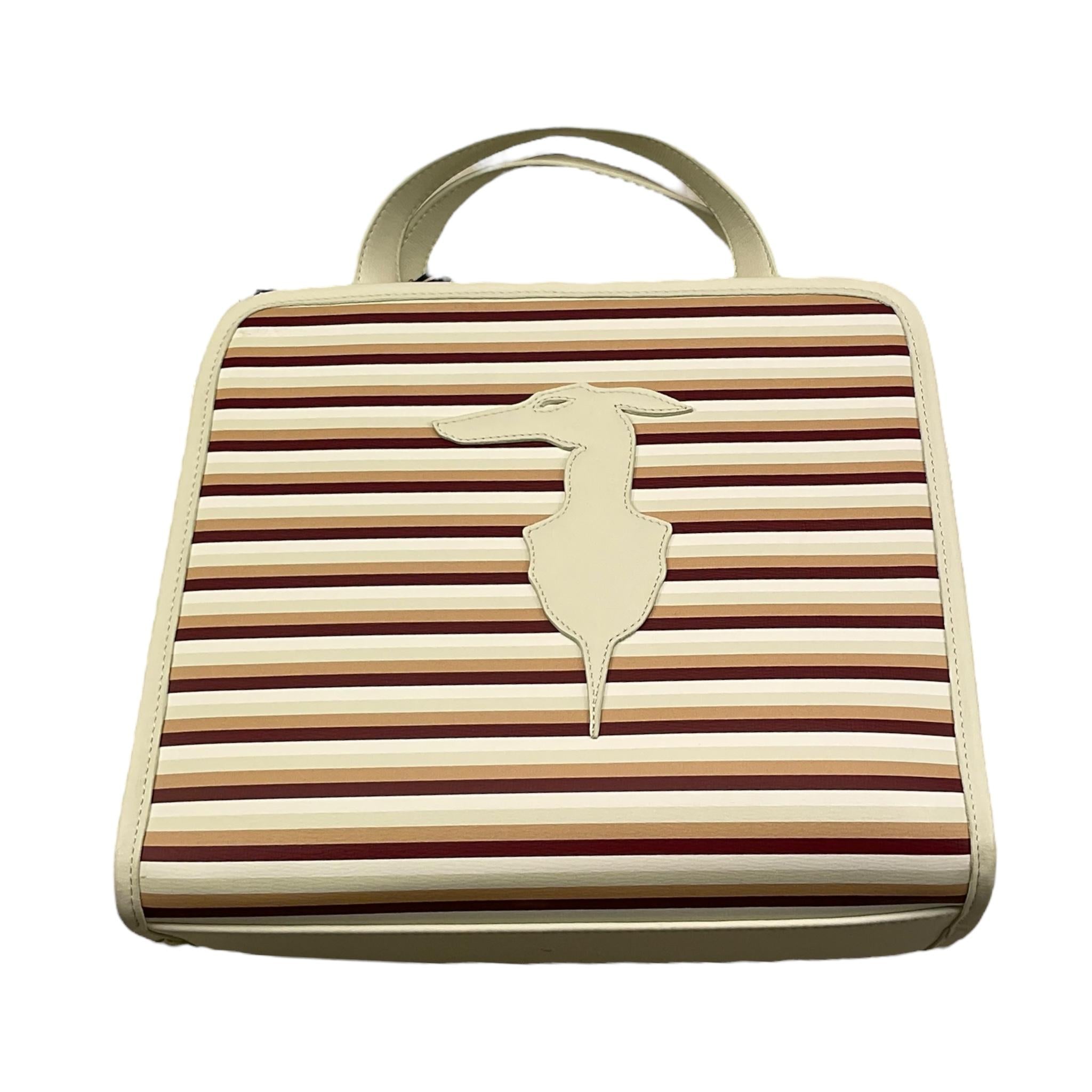 TRUSSARDI borsa fantasia a righe Panna per Bambina TGA25105BO PANNA TRUSSARDI 