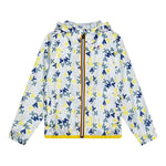 K-Way Giubbino Stampa Fantasia con Loghi per Bambino K2148SW BIANCO K-WAY 