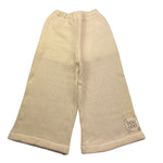 DOU DOU pantalone tinta unita modello a zampa Panna per Bambina DV6B30X PANNA DOU DOU 