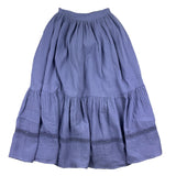 Etro Titna Skirt Plain With Contrast Embroidery Lilac For Girls