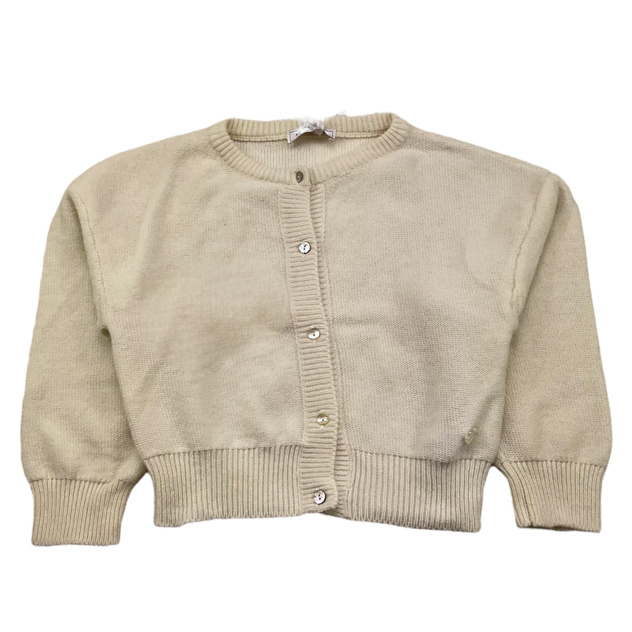 MONNALISA cardigan tinta unita  Panna per Bambina 170801 PANNA MONNALISA 