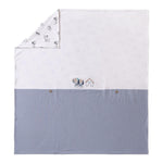 Mayoral Coperta Bicolore con Stampa per Neonato 9397 BIANCO/BLU MAYORAL 