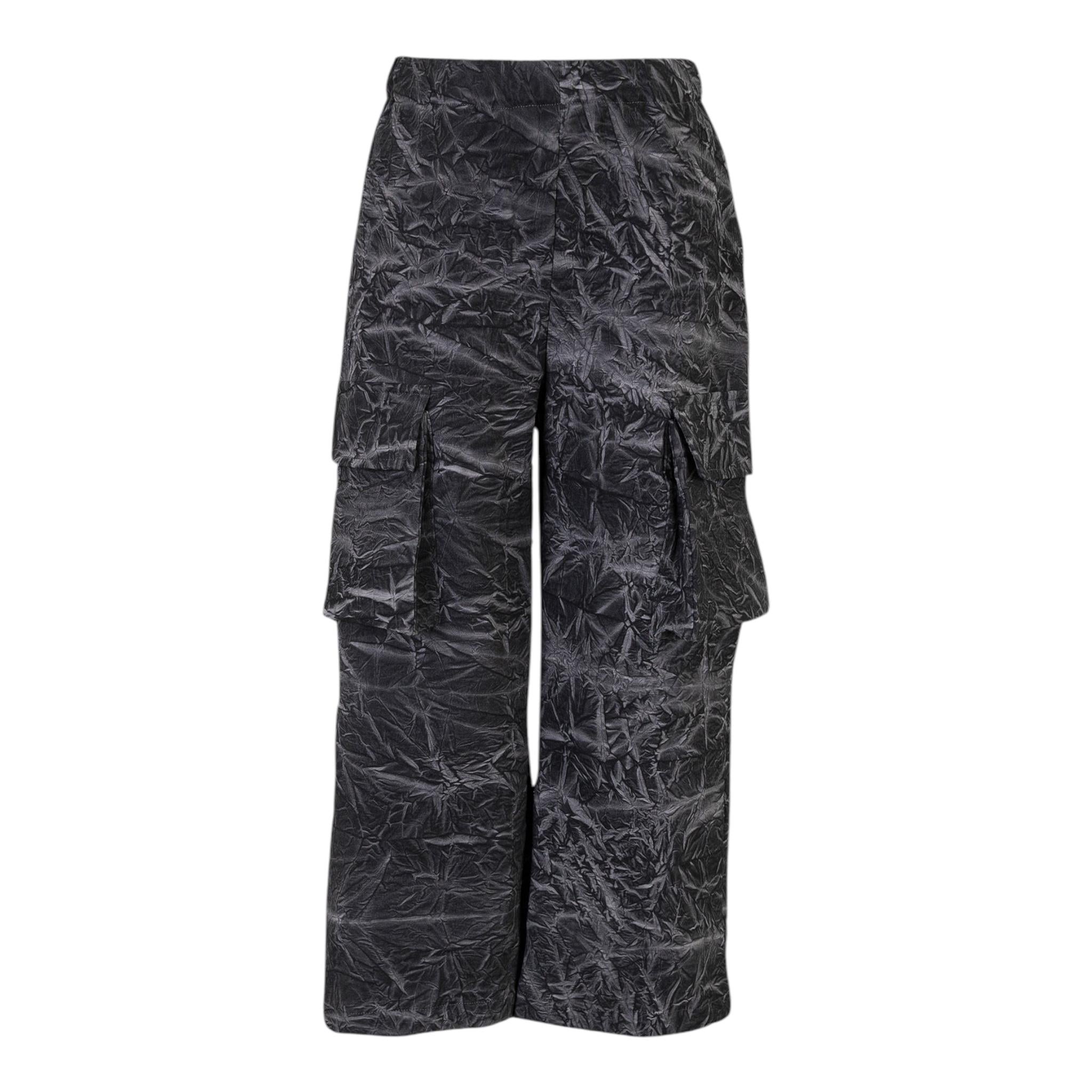 DOU DOU pantalone con elastico in vita stampa fantasia Nero per Bambina DV6Q10 NERO DOU DOU 