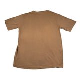 Paolo Pecora T-Shirt Girocollo tinta unita con Stampa Marrone per Bambino P3666 MARRONE PAOLO PECORA 