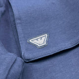 Emporio Armani Bermuda Tinta Unita con Profili In Contrasto per Bambino 3D4SJ2 BLU EMPORIO ARMANI 