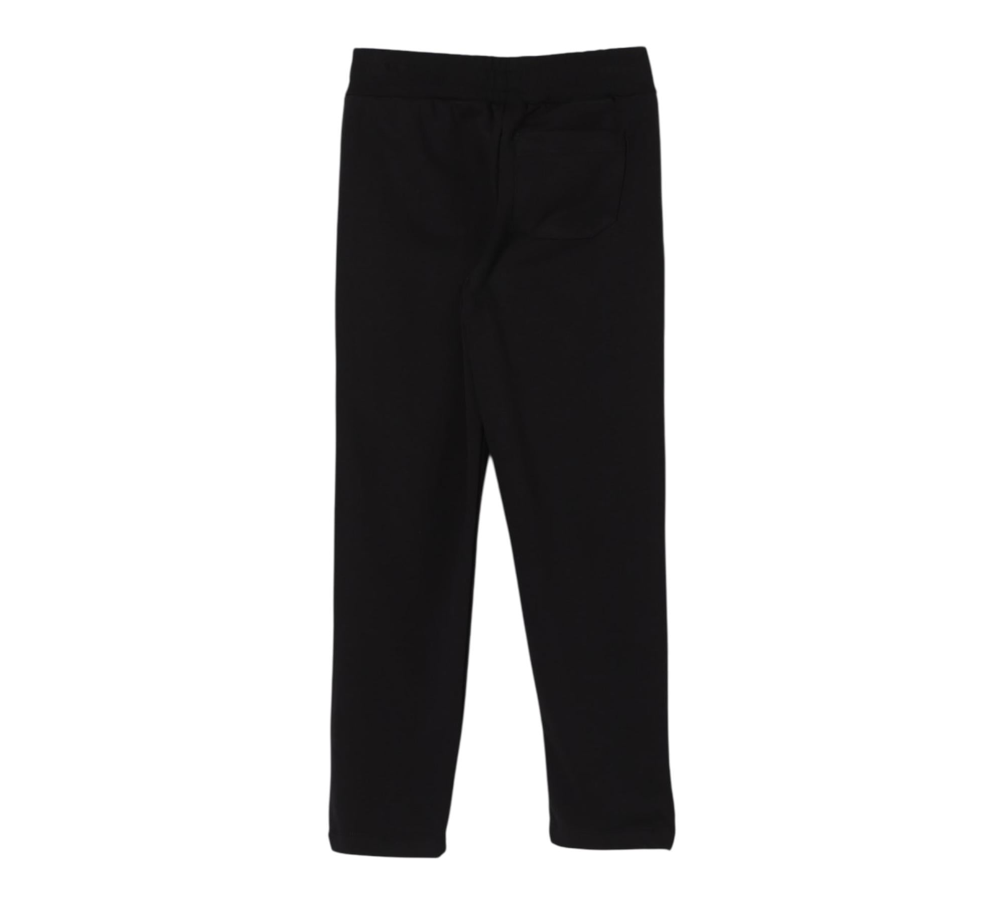 Golden Goose Pantalone Tuta Tinta Unita con Stampa Stelle per Bambina GKP01266 NERO GOLDEN GOOSE 