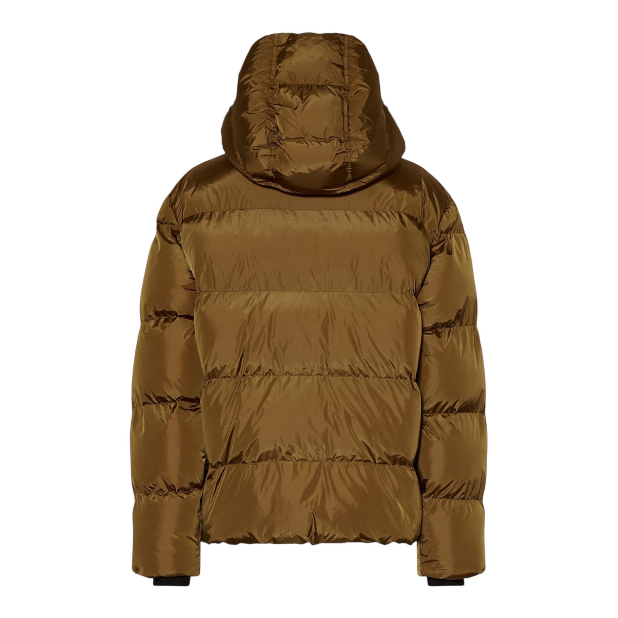 DSQUARED2 giubbino tinta unita con zip e cappuccio Marrone per Bambino DQ1732 MARRONE DSQUARED2 