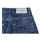 Bikkembergs Jeans Tinta Unita con Girovita Regolabile per Bambino BK3031 BLU BiKKEMBERGS 