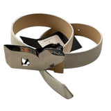 Daniele Alessandrini Plain Belt With White Logo For Kids