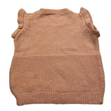 NAME.IT gilet girocollo tinta unita con ricami Rosa per Neonata 13220999 ROSA NAME.IT 