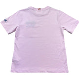 Saint Barth T-Shirt Girocollo Tinta Unita con Ricamo Auto per Bambino CARST ROSA SAINT BARTH 