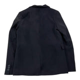 Cesare Paciotti Solid Color Jacket With Black Chain Application For Boys