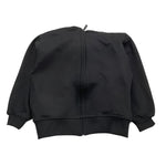 MOUSSE felpa tinta unita con zip e cappuccio Nero per Neonata HKFZ362BN NERO MOUSSE 